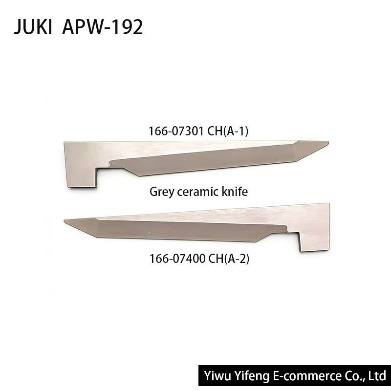 Textile Sewing Machine - 166-07301 166-07400 Grey Ceramic Knife For