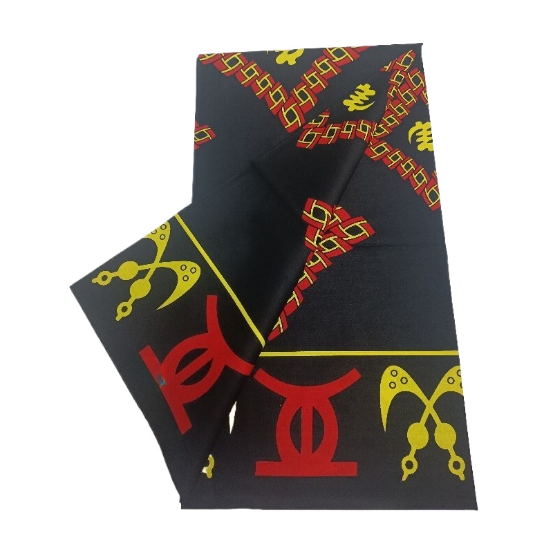 Sewing Batik Fabric - 6yards Latest African Wax Fabric 100%