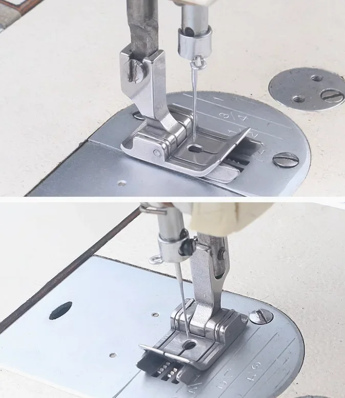 Double Stop Center Seam Presse - Textile Sewing Machine recension och pris