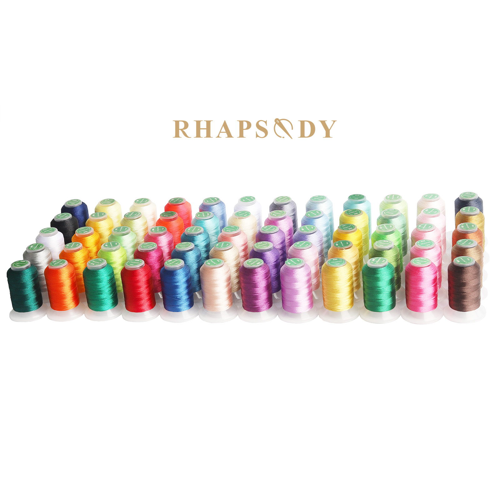 40WT Polyester Embroidery Thre - Serger Thread Cone recension och pris
