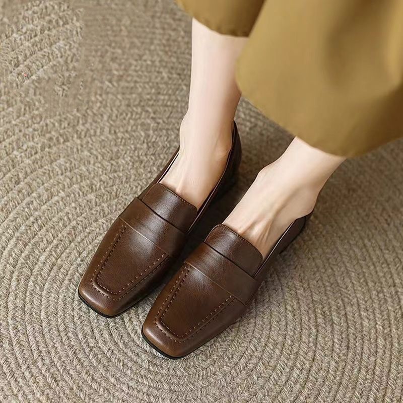 Women's Soft Leather Loafers 2 - Sewing Latex recension och pris