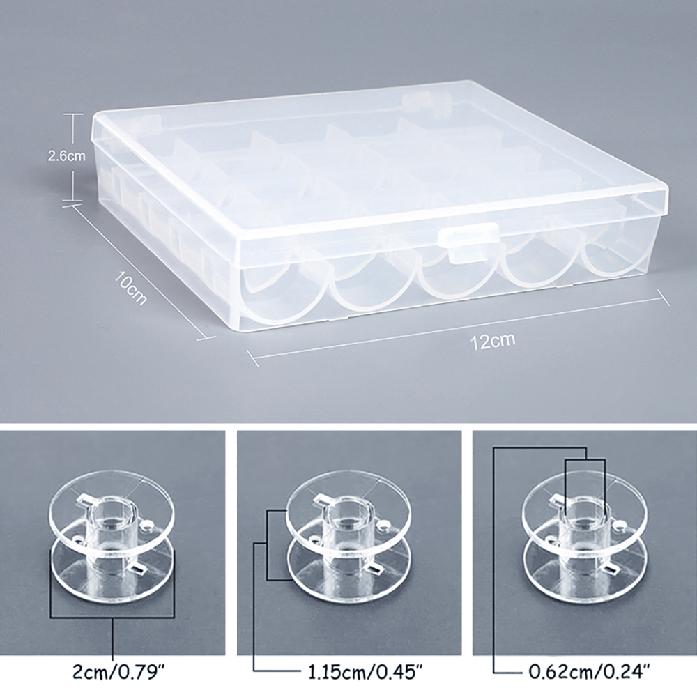 25Pcs/Set Plastic Threads Bobb - Sewing Machine Yarn recension och pris