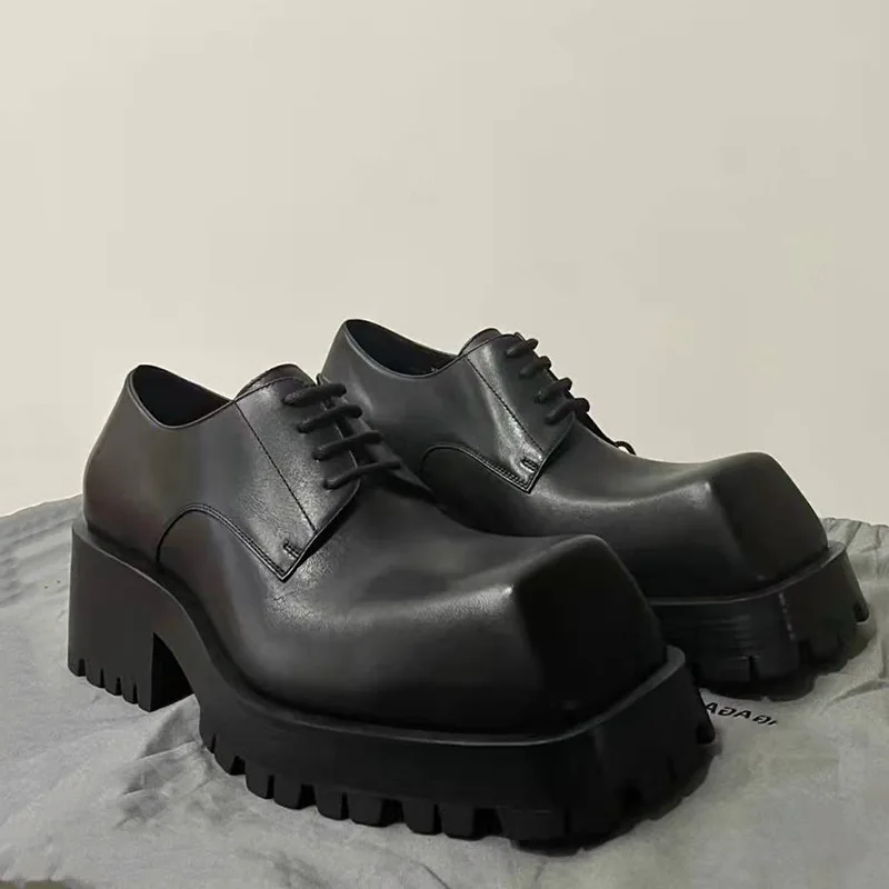 Men's Loafers Leather Motorcyc - Sewing Latex recension och pris