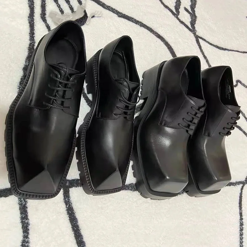 Men's Loafers Leather Motorcyc - Sewing Latex recension och pris