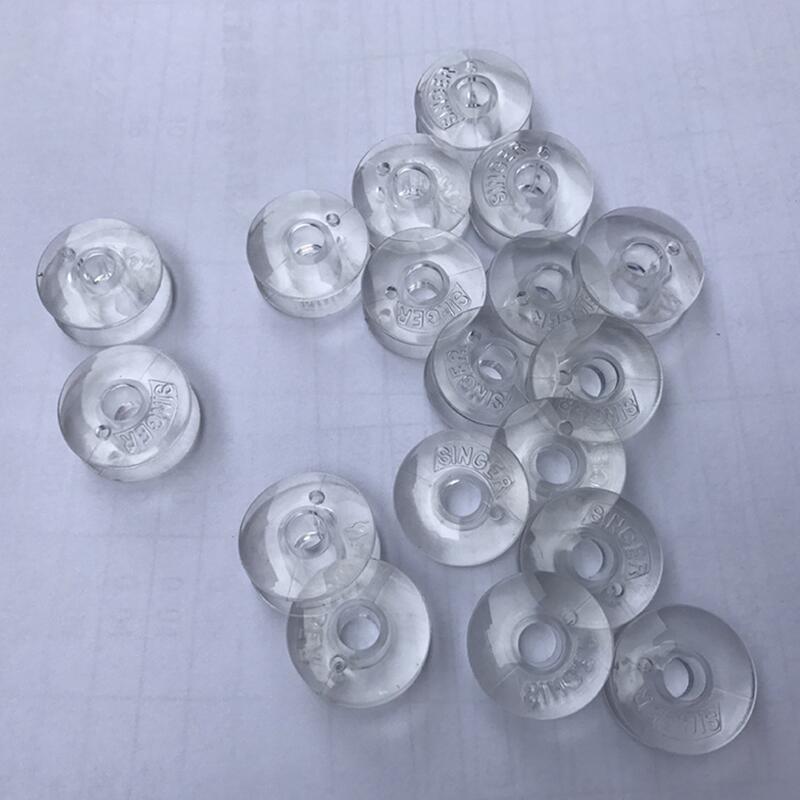 10Pcs Class 66 Plastic Bobbins - Sewing Machine Yarn recension och pris