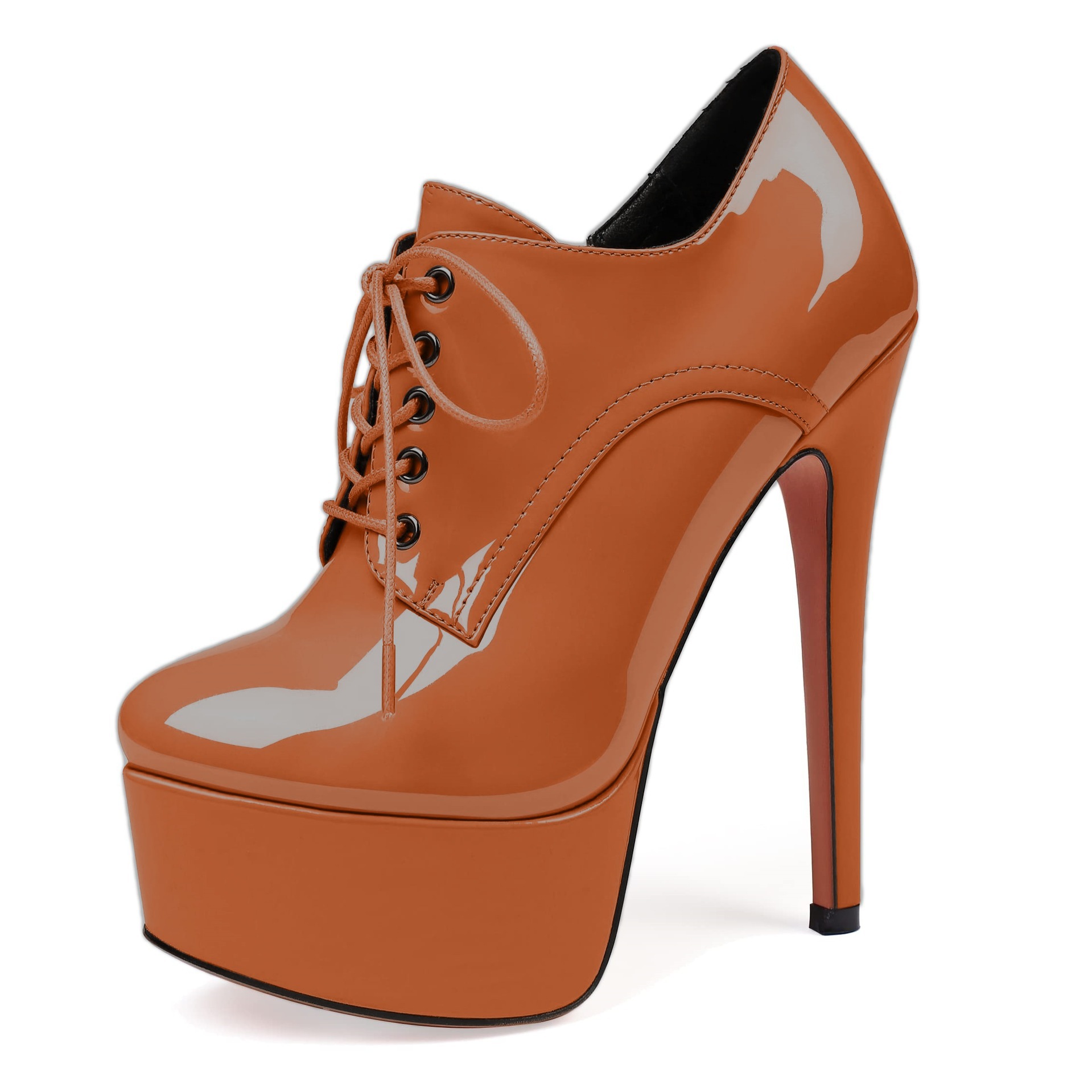 2025 Women's High Heel Platfor - Sewing Front Zipper recension och pris