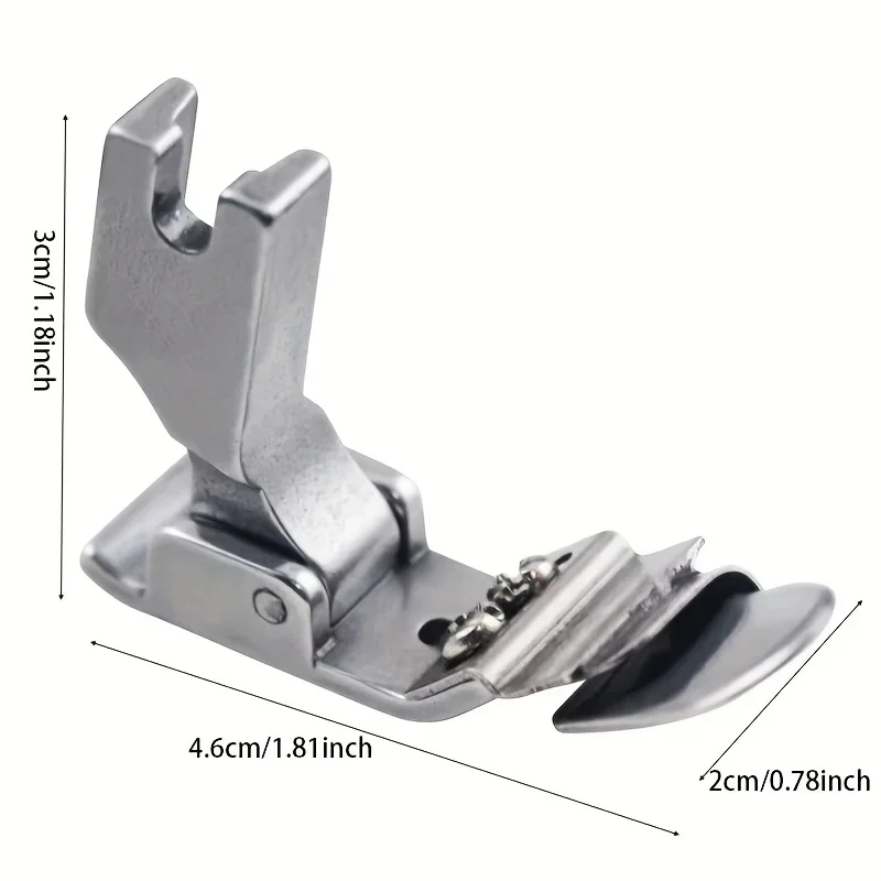 Adjustable No-Iron Hemmer Foot - Textile Sewing Machine recension och pris