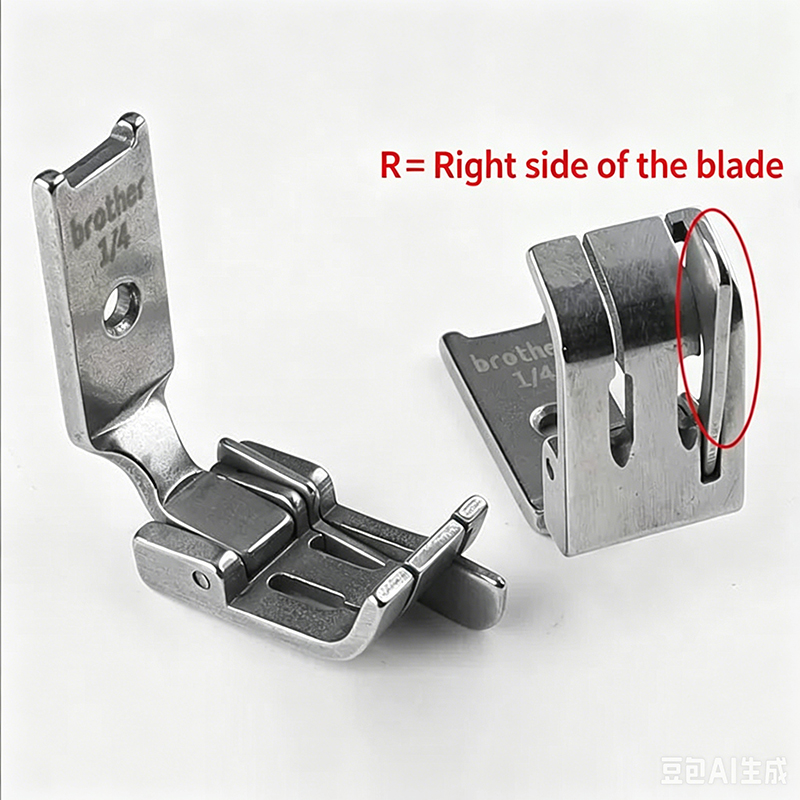 Right Edge Guide Presser Foot  - Sewing Machine Needle recension och pris