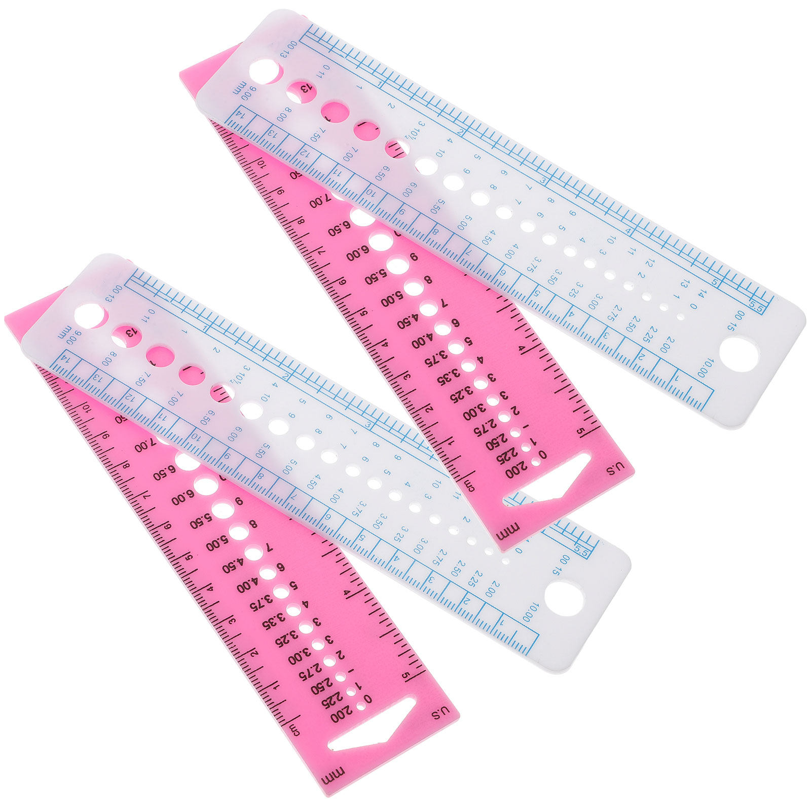 4Pcs Sweater Needle Ruler Plas - Sewing Gauge Ruler recension och pris