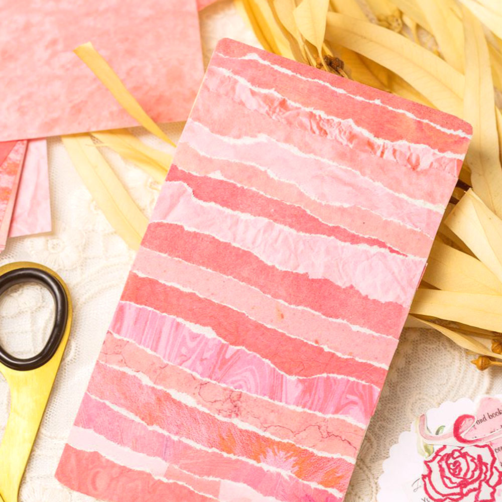 100 Pcs Colorful Texture Backg - Pattern Tissue Paper recension och pris