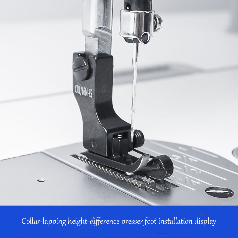 Black Titanium Steel High-Low  - Textile Sewing Machine recension och pris