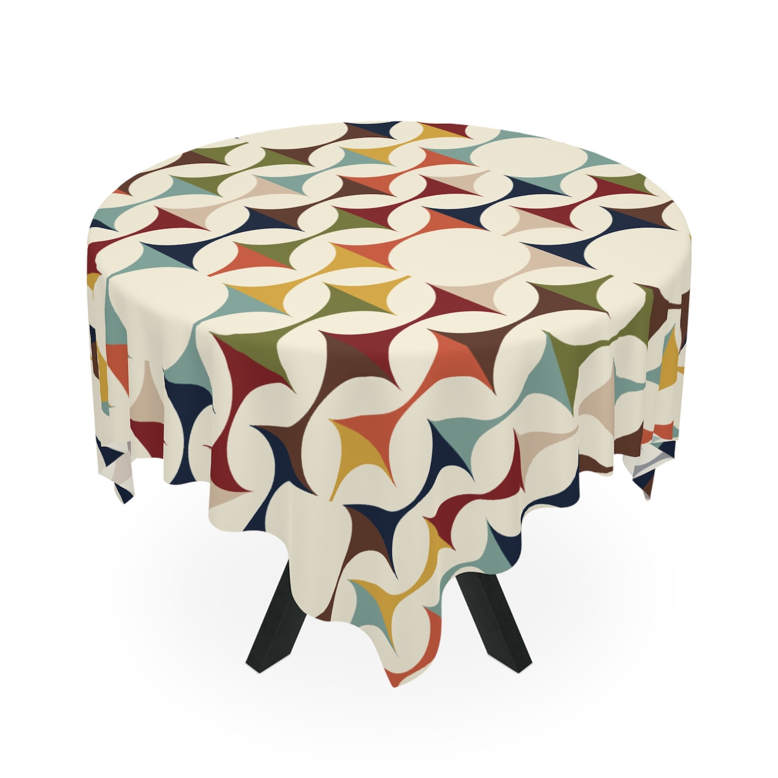 Mid Century Modern Retro Geome - Century Textile & Sewing Supply recension och pris