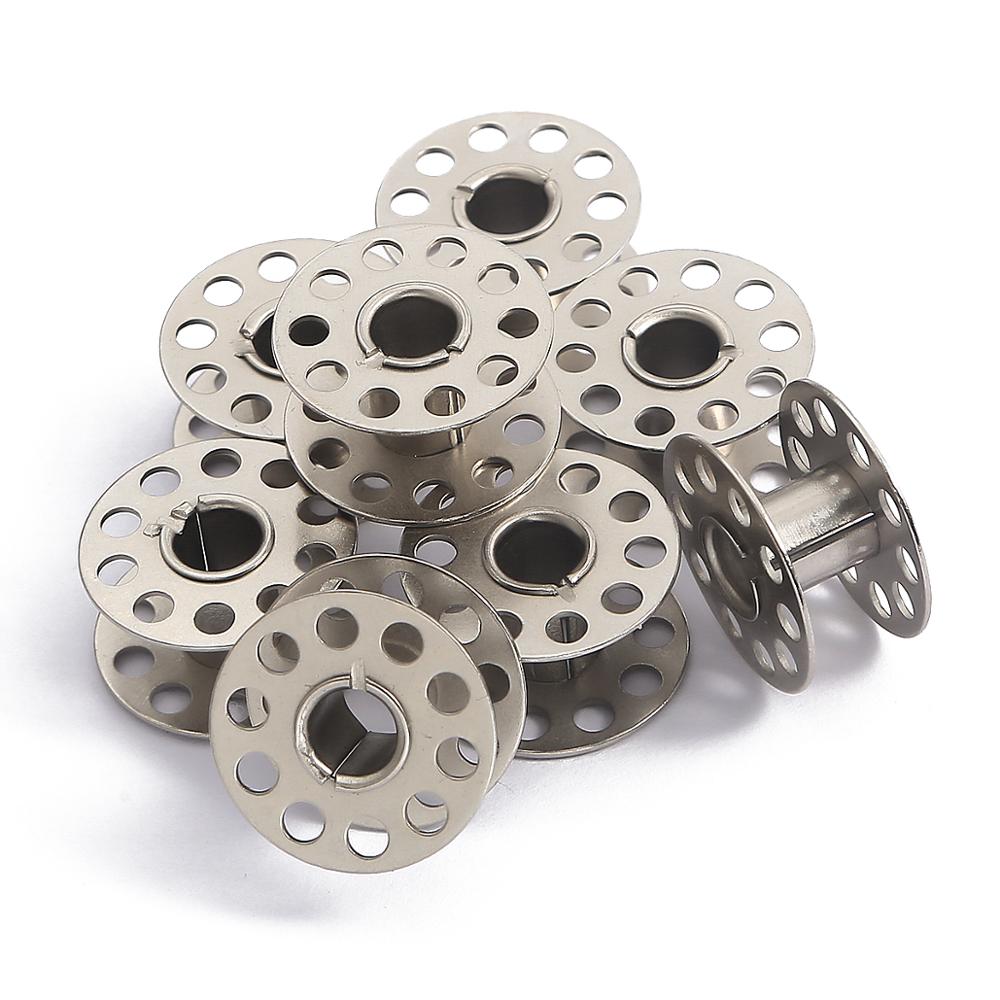 10pcs Iron Metal Bobbins Spool - Sewing Machine Yarn recension och pris