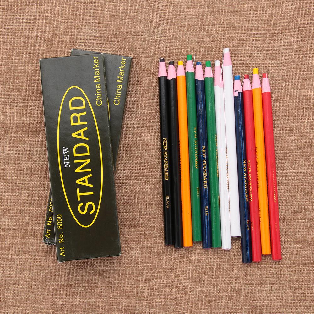12PCS Tailor Garment Pencil Cu - Tailor Chalk Marker recension och pris