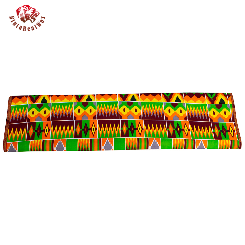 African Cotton Fabric Light Co - Sewing Batik Fabric recension och pris