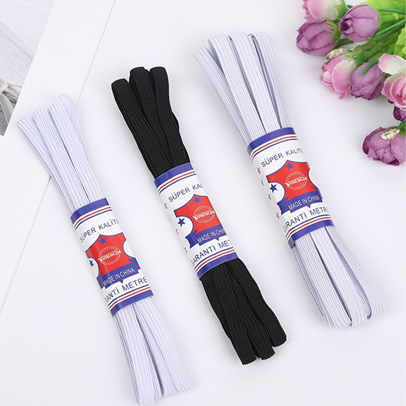 7MM Flat Elastic Band Latex Si - Sewing Gauge Ruler recension och pris