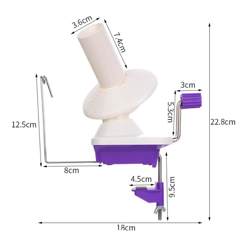 Portable Manual Wool Winder Ho - Sewing Machine Yarn recension och pris