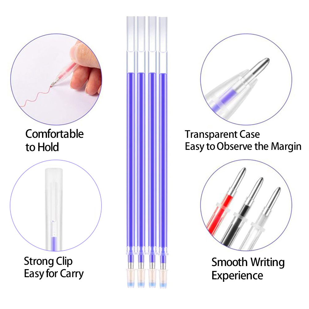 100Pcs Heat Erasable Pens Refi - Tailor Chalk Marker recension och pris