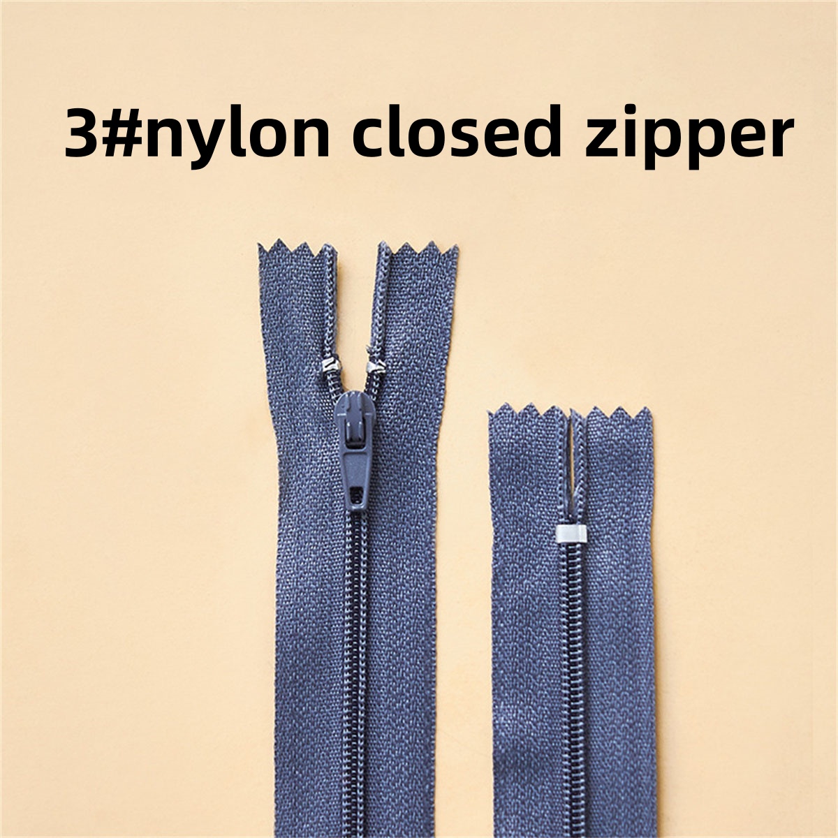 10pcs #3 Nylon Closed-End Zipp - Sewing Front Zipper recension och pris