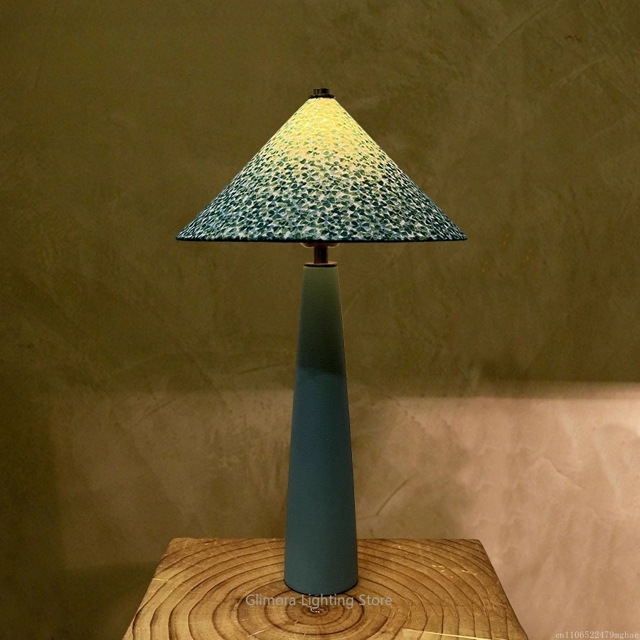 Teal Umbrella Shape Table Lamp - Century Textile & Sewing Supply recension och pris