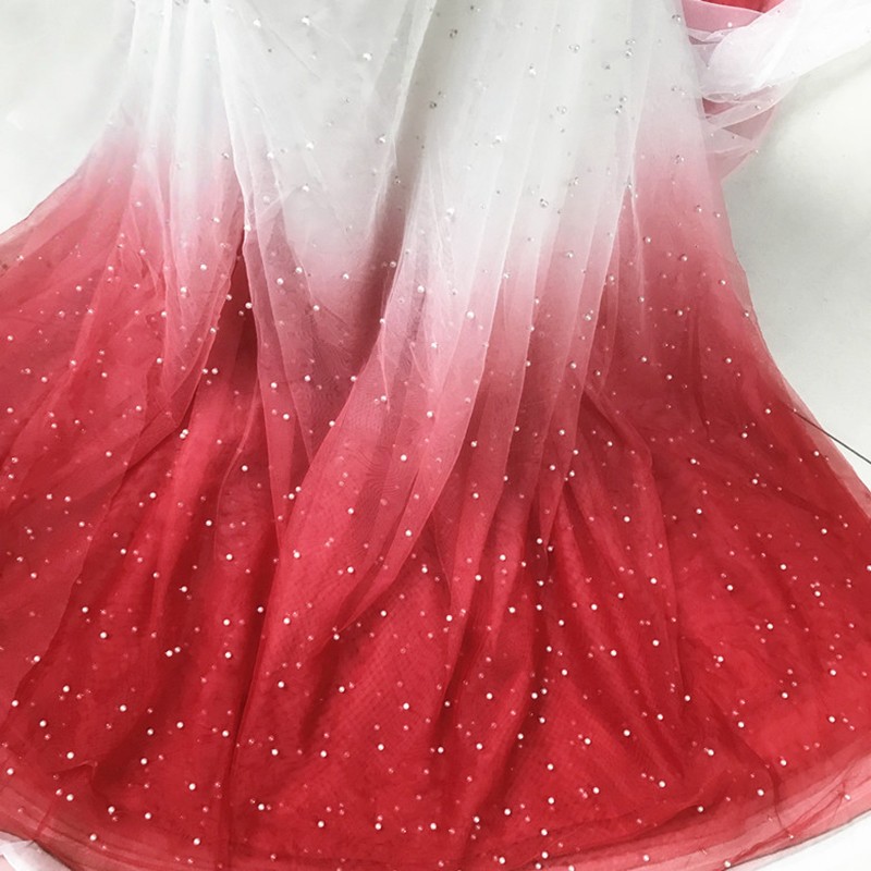 100x150cm Pearl Mesh Gradient  - Sewing Batik Fabric recension och pris