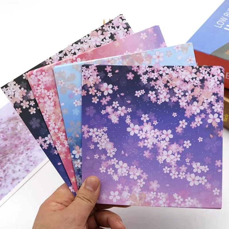 60pcs Japanese Floral Origami  - Pattern Tissue Paper recension och pris