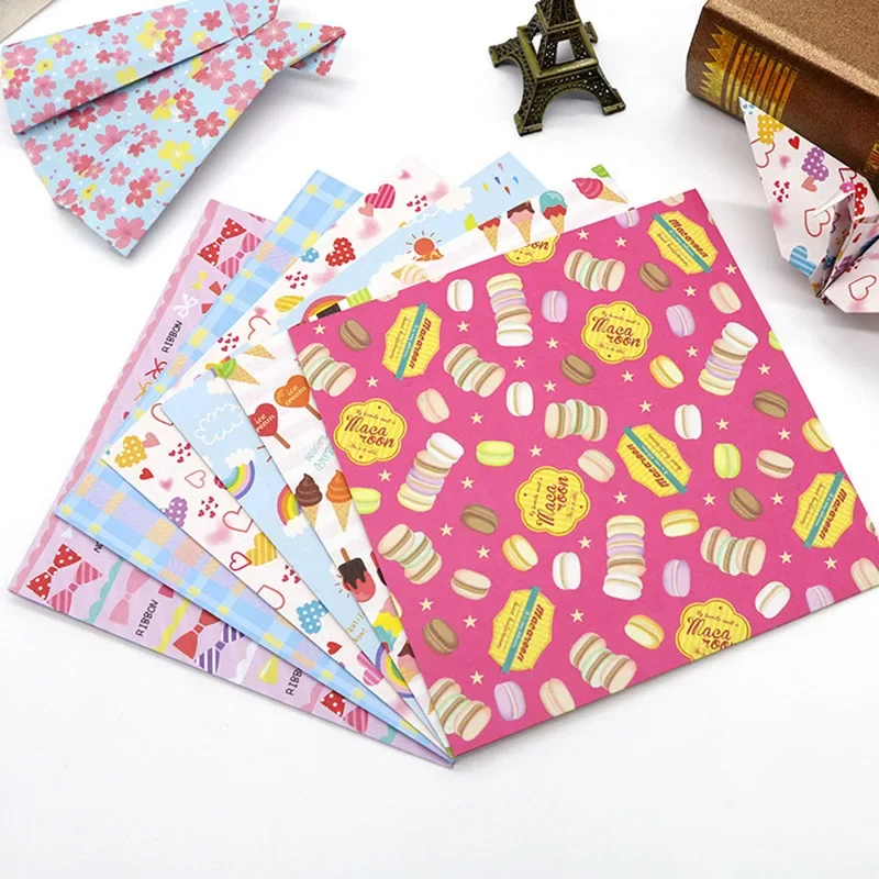 60pcs Japanese Floral Origami  - Pattern Tissue Paper recension och pris