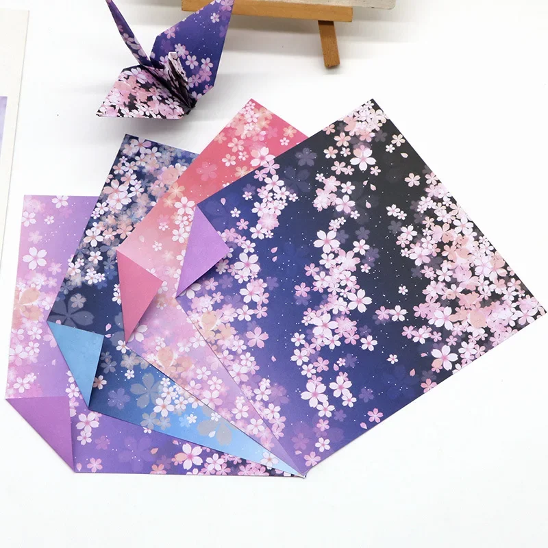 60pcs Japanese Floral Origami  - Pattern Tissue Paper recension och pris