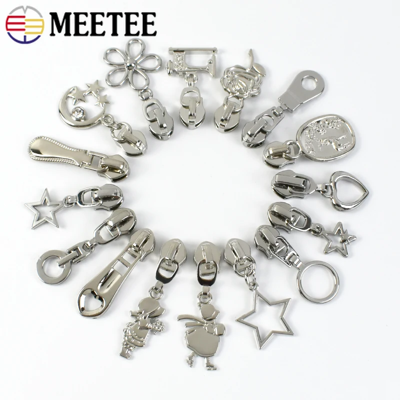 Metal Zipper Slider 5# 5-20Pcs - Textile And Sewing Supply recension och pris