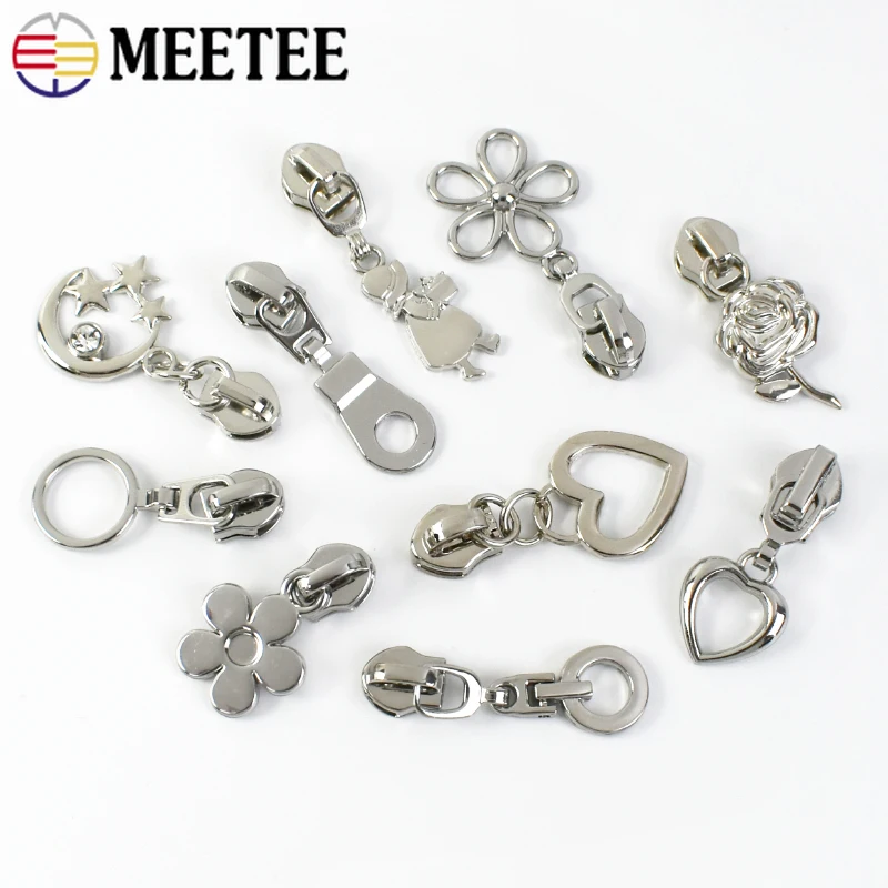 Metal Zipper Slider 5# 5-20Pcs - Textile And Sewing Supply recension och pris