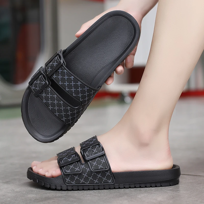 Summer Fashion Men Slippers Co - Sewing Latex recension och pris
