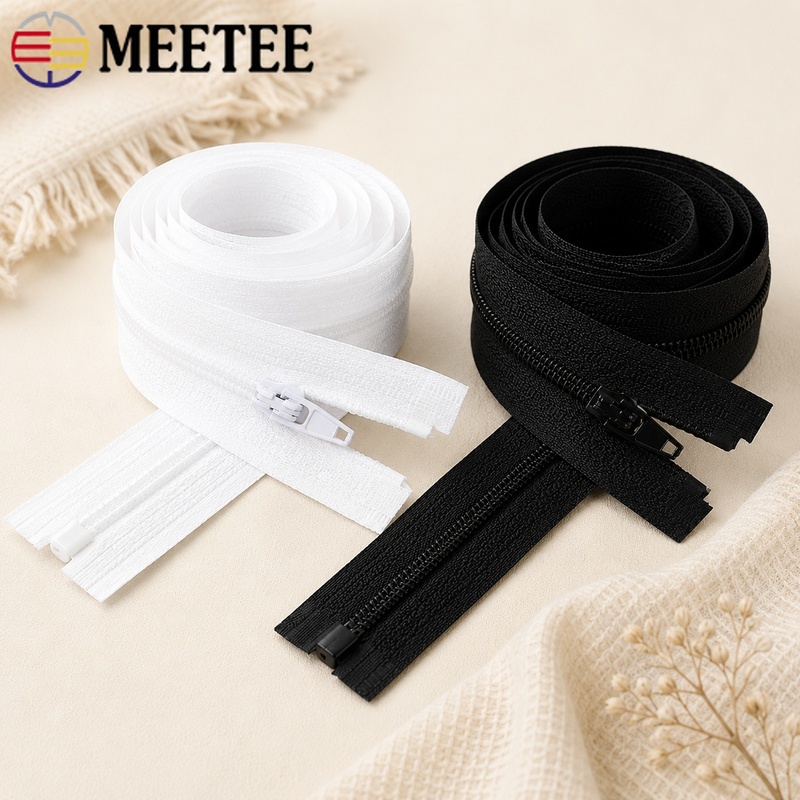 5/10Pcs 40-300cm 3# Nylon Zipp - Sewing Front Zipper recension och pris